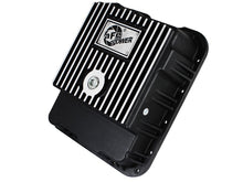 Load image into Gallery viewer, aFe Transmission Pan (Black w/ Machined Fins) GM Trucks 99-16 (4L60-E/4L60E/4L65E/4L70E/4L75E) Diff Covers aFe