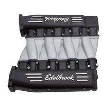 Load image into Gallery viewer, Edelbrock Manifold Chevy Ls LS3 Cross Ram w/ Black Plenums Intake Manifolds Edelbrock