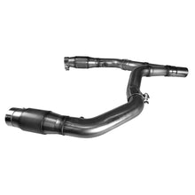 Load image into Gallery viewer, Kooks 98-02 F Body LS1 5.7L 3in GREEN Cat SS Y-Pipe SS (To OEM Conn.) Kooks HDR Req Y Pipes Kooks Headers