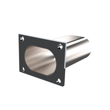 Load image into Gallery viewer, QTP 3in Weld-On QTEC Low Profile Conncetion Oval Tube Kit Exhaust Cutouts QTP