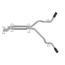 Load image into Gallery viewer, Gibson 99-03 GMC Sierra 1500 SL 5.3L 2.5in Cat-Back Dual Extreme Exhaust - Black Elite Catback Gibson
