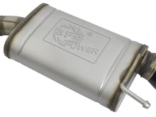 Load image into Gallery viewer, aFe MACHForce XP 2.5in 409 Stainless Axle Back Exhaust w/ Black Tips 15-17 Ford Mustang I4-2.3L (t) Axle Back aFe
