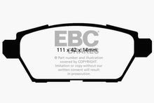 Load image into Gallery viewer, EBC 06-09 Ford Fusion 2.3 Redstuff Rear Brake Pads Brake Pads - Performance EBC