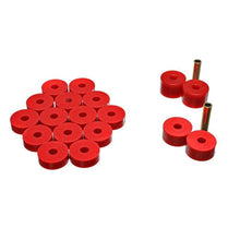 Load image into Gallery viewer, Energy Suspension 74-75 Jeep CJ5/CJ7/CJ8 Scrambler Red Body (Cab) Mount Set Bushing Kits Energy Suspension