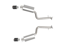 Load image into Gallery viewer, aFe Lexus IS350 14-22 V6-3.5L Takeda Axle-Back Exhaust System- Carbon Fiber Tip Axle Back aFe