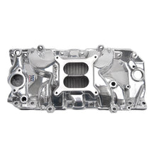 Load image into Gallery viewer, Edelbrock Polished B/B Chevy O-Port RPM Air-Gap Manifold Intake Manifolds Edelbrock