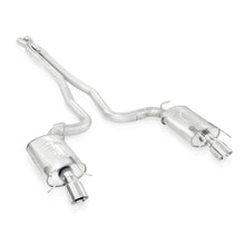 Load image into Gallery viewer, Stainless Works 2009-15 Cadillac CTS-V Wagon 3in Catback System X-Pipe Chambered Mufflers 4in Tips Catback Stainless Works