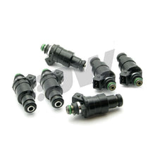 Load image into Gallery viewer, DeatschWerks 90-01 Mitsubishi 3000GT/91-96 Dodge Stealth 1200cc Low Impedance Top Feed Injectors Fuel Injector Sets - 6Cyl DeatschWerks