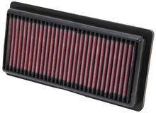Load image into Gallery viewer, K&N Replacement Panel Air Filter 12-14 Nissan Versa 1.6L 1.031in H x 9.125in OS L x 4in OS W Air Filters - Drop In K&N Engineering