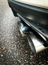 Load image into Gallery viewer, MBRP 15-19 Subaru WRX 2.0L/STI 2.5L 3in Dual Split Rear Exit w/ 3.5in CF Tips - T304 Street Version Catback MBRP