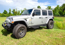 Load image into Gallery viewer, N-Fab Podium LG 2019 Jeep Wrangler JT 4DR Truck - Full Length - Tex. Black - 3in Side Steps N-Fab
