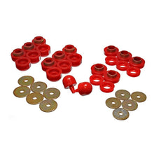 Load image into Gallery viewer, Energy Suspension 97-06 Jeep Wrangler YJ & TJ Red Body(cab) Mount Set Bushing Kits Energy Suspension