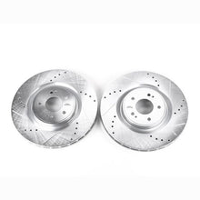 Load image into Gallery viewer, Power Stop 2008 Mitsubishi Lancer Front Evolution Drilled & Slotted Rotors - Pair Brake Rotors - Slot & Drilled PowerStop