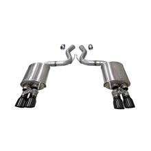 Load image into Gallery viewer, Corsa 2018-2023 Ford Mustang GT Fastback 5.0L 3in Sport Axle-Back Exhaust w/ 4in Black Tips Axle Back CORSA Performance