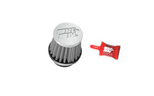 Load image into Gallery viewer, K&N Universal Chrome Filter 1 3/8 inch FLG / 2 1/2 inch Base / 2 inch Top / 2 1/4 inch Height Misc Powersports K&N Engineering