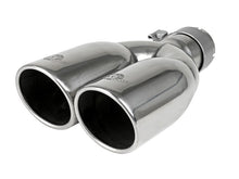 Load image into Gallery viewer, aFe Rebel Series 2.5in 409 SS Axle-Back Exhaust Polished 07-18 Jeep Wrangler (JK) V6-3.6L/3.8L Axle Back aFe