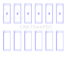 Load image into Gallery viewer, King Toyota 2JZGE 2JZGTE 24v (Size Standard - Predoweled for Alum Rods) Performance Rod Bearing Set Bearings King Engine Bearings