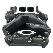 Load image into Gallery viewer, Edelbrock Intake Manifold RPM Air-Gap Small-Block Chrysler 340-360 Black Intake Manifolds Edelbrock