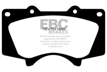 Load image into Gallery viewer, EBC 2005+ Toyota Tacoma 2WD/4WD Bluestuff Front Brake Pads Brake Pads - Racing EBC