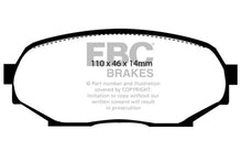 Load image into Gallery viewer, EBC 90-93 Geo Storm 1.6 Greenstuff Front Brake Pads Brake Pads - Performance EBC