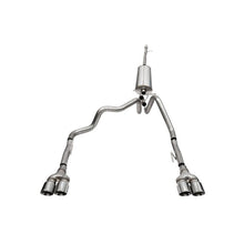 Load image into Gallery viewer, Corsa 2019-2024 GMC Sierra 1500 Cat-Back Dual Rear Exit with Twin 4in Polished Pro-Series Tips Catback CORSA Performance