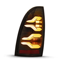 Load image into Gallery viewer, AlphaRex 05-15 Toyota Tacoma LUXX LED Taillights Alpha Blk w/Activ Light/Seq Signal Headlights AlphaRex