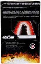 Load image into Gallery viewer, AEM 2-3/4in x 6-7/8in Oval Dryflow Air Filter Air Filters - Universal Fit AEM Induction