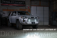 Load image into Gallery viewer, Diode Dynamics 14-19 Toyota 4Runner SS30 Dual Stealth Lightbar Kit - Amber Driving Light Mounts Diode Dynamics