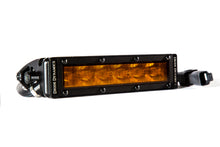 Load image into Gallery viewer, Diode Dynamics 6 In LED Light Bar Single Row Straight SS6 - Amber Wide Light Bar (Single) Light Bars & Cubes Diode Dynamics
