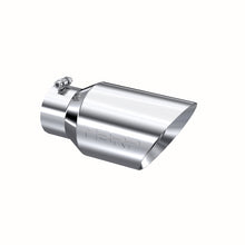 Load image into Gallery viewer, MBRP Universal Tip 6 O.D. Dual Wall Angled 4 inlet 12 length Steel Tubing MBRP