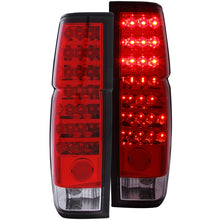Load image into Gallery viewer, ANZO 1986-1997 Nissan Hardbody LED Taillights Red/Clear Tail Lights ANZO