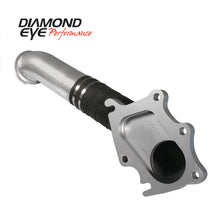 Load image into Gallery viewer, Diamond Eye TURBO-DIRECT 3in AL CHEVY LB7 DURAMAX 01-04 5 BTWN TURBO & F PIPE TRANS DIPSTICK MOD REQ Downpipes Diamond Eye Performance