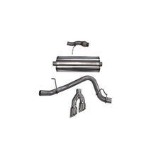 Load image into Gallery viewer, Corsa 2015-2020 ack Exhaust Sport 3in Single Side Twin Polished 4in Tips 2015 Chevy Tahoe/GMCYukon Catback CORSA Performance