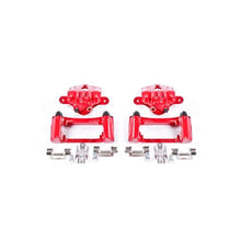 Load image into Gallery viewer, Power Stop 98-02 Chevrolet Camaro Rear Red Calipers w/Brackets - Pair Brake Calipers - Perf PowerStop
