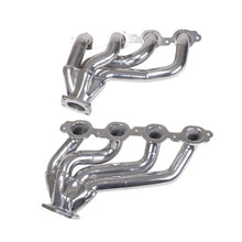 Load image into Gallery viewer, BBK BBK40430 BBK 16-20 Chevrolet Camaro SS 6.2L Shorty Tuned Length Exhaust Headers - 1-3/4in Silver Ceramic