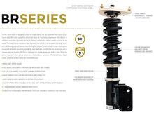 Load image into Gallery viewer, BC Racing D-17-BR-3 BC Racing BR Series Coilovers Infiniti G35 Coupe 03-07 V35