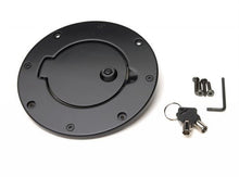 Load image into Gallery viewer, Rampage 1997-2006 Jeep Wrangler(TJ) Billet Style Gas Cover - Black Fuel Caps Rampage