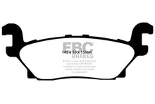 Load image into Gallery viewer, EBC 05-07 Hummer H3 3.5 Greenstuff Rear Brake Pads Brake Pads - Performance EBC