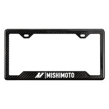 Load image into Gallery viewer, Mishimoto Carbon Fiber License Plate Frame - Gloss Apparel Mishimoto