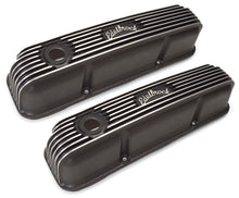 Load image into Gallery viewer, Edelbrock Valve Cover Classic Series Ford 1958-1976 FE V8 Black Valve Covers Edelbrock