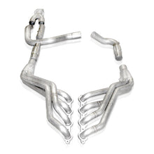 Load image into Gallery viewer, Stainless Works 2007-14 Chevy Tahoe and Yukon LT 1-3/4in Primaries 2-1/2in Y-Pipe High-Flow Cats Headers & Manifolds Stainless Works