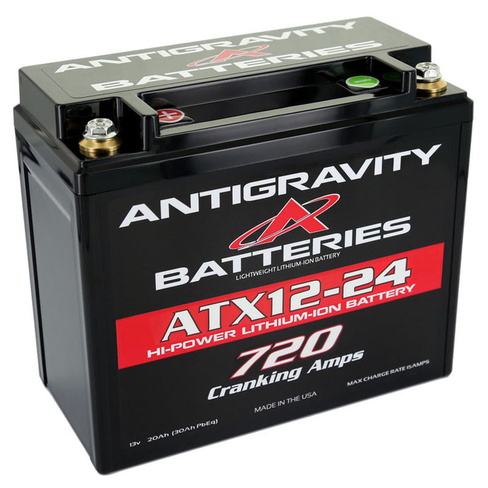 Antigravity XPS V-12 Lithium Battery - Left Side Negative Terminal Batteries Antigravity Batteries   