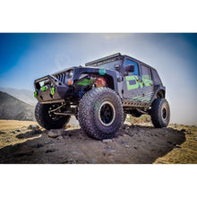 Load image into Gallery viewer, DV8 Offroad 07-18 Jeep Wrangler JK Front Aluminum Inner Fender - Black Wheel Well Liners DV8 Offroad