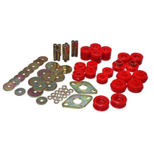 Load image into Gallery viewer, Energy Suspension 96-99 Toyota 4Runner 2WD/4WD Red Body Mount Bushing Set Bushing Kits Energy Suspension