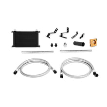 Load image into Gallery viewer, Mishimoto 2016+ Chevrolet Camaro 2.0t Thermostatic Oil Cooler Kit Black Oil Coolers Mishimoto