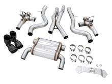 Load image into Gallery viewer, AWE Tuning BMW F8X M3/M4 SwitchPath Catback Exhaust - Diamond Black Tips Catback AWE Tuning