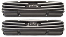 Load image into Gallery viewer, Edelbrock Valve Cover Classic Series Chevrolet 1959-1986 262-400 CI V8 Black Valve Covers Edelbrock