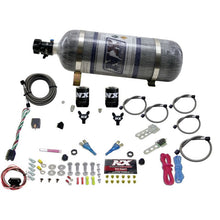 Load image into Gallery viewer, Nitrous Express 03-18 Nissan 350Z/370Z Dual Nozzle (35-150HP) w/Composite Bottle Nitrous Systems Nitrous Express