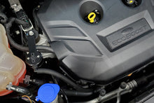 Load image into Gallery viewer, J&L 13-19 Ford Fusion 2.0L EcoBoost Passenger Side Oil Separator 3.0 - Black Anodized Oil Separators J&L