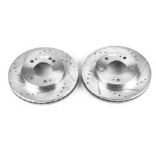Load image into Gallery viewer, Power Stop 95-05 Chrysler Sebring Front Evolution Drilled & Slotted Rotors - Pair Brake Rotors - Slot & Drilled PowerStop